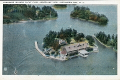 postcard collection, Yacht Club, Thousand Islands, New York