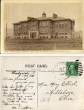 Postcard, "Hgh School Buildng, Shadyside, OH", postmarked Sept. 25 , Shadyside, Ohio
To: Miss Mary Elliott
From: Mr. Tucker
postcard collection, High School, Shadyside, Ohio