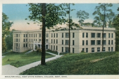 postcard collection, Moulton Hall, Kent, Ohio