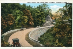 postcard collection, National highway, Uniontown area, Pennsylvania