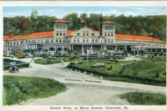 postcard collection, Summit Hotel, Uniontown, Pennsylvania