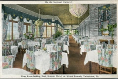 postcard collection, summit Hotel, Uniontown, Pennsylvania