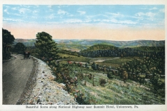 postcard collection, summit Hotel, Uniontown, Pennsylvania