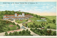 postcard collection, summit Hotel, Uniontown, Pennsylvania