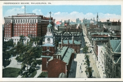 postcard collection, Independence Square, Philadelphia, Pennsylvania