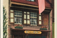 postcard collection, Betsy Rosss house, Philadelphia, Pennsylvania