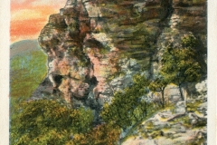 postcard collection, Pinnacle Rock, Cumberland Gap, Tennessee