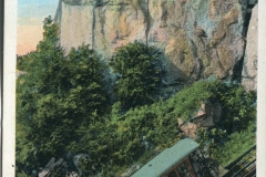 postcard collection, Lookout Mountain, incline railway, Chattanooga area, Tennessee