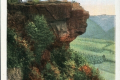 postcard collection, Lookout Mountain, sunset rock, Chattanooga area, Tennessee