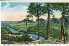 postcard collection, Signal Point, Chattanooga area, Tennessee