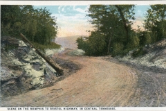 postcard collection, Memphis-Bristol Highway, Memphis-Bristol, Tennessee