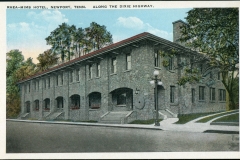 postcard collection, Hotel on Dixie Highway, Newport, Tennessee