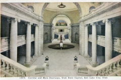 postcard collection, State Capitol, Salt Lake City, Utah
