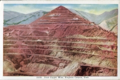 postcard collection, Upper Copper Mine, Binghm Canyon, Utah
